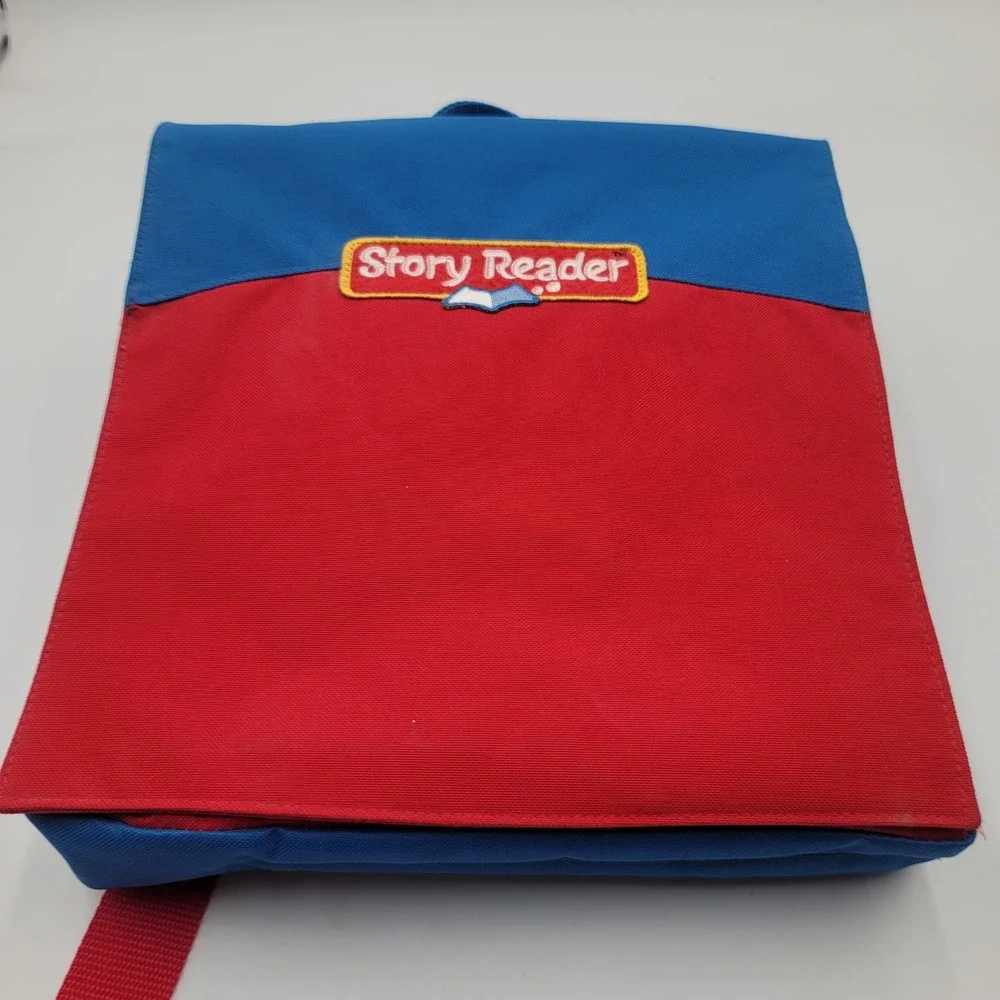 Story Reader Book System Bundle 10 Books Cartridges Backpack Disney Marvel Nick